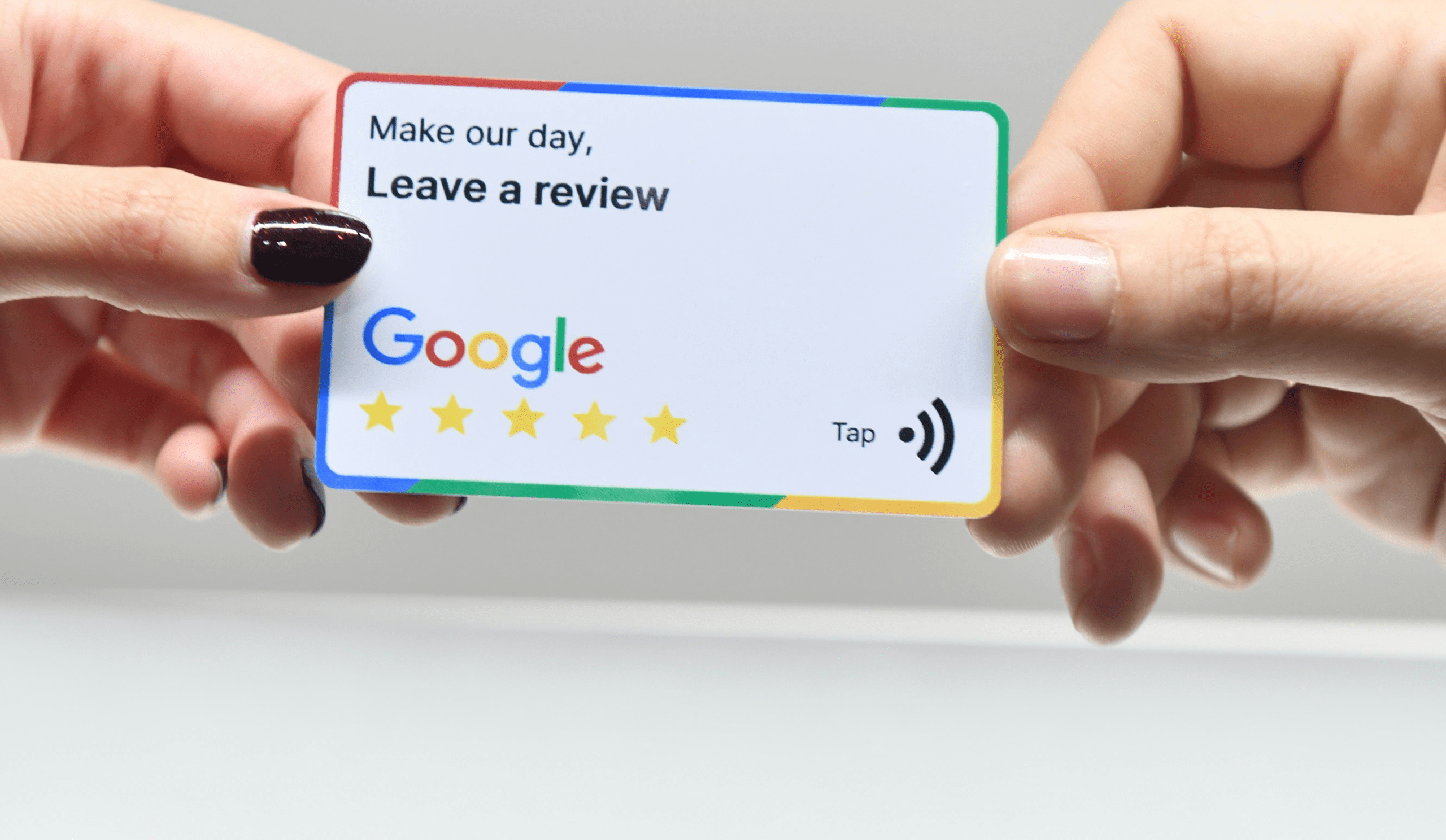 Google Review card.