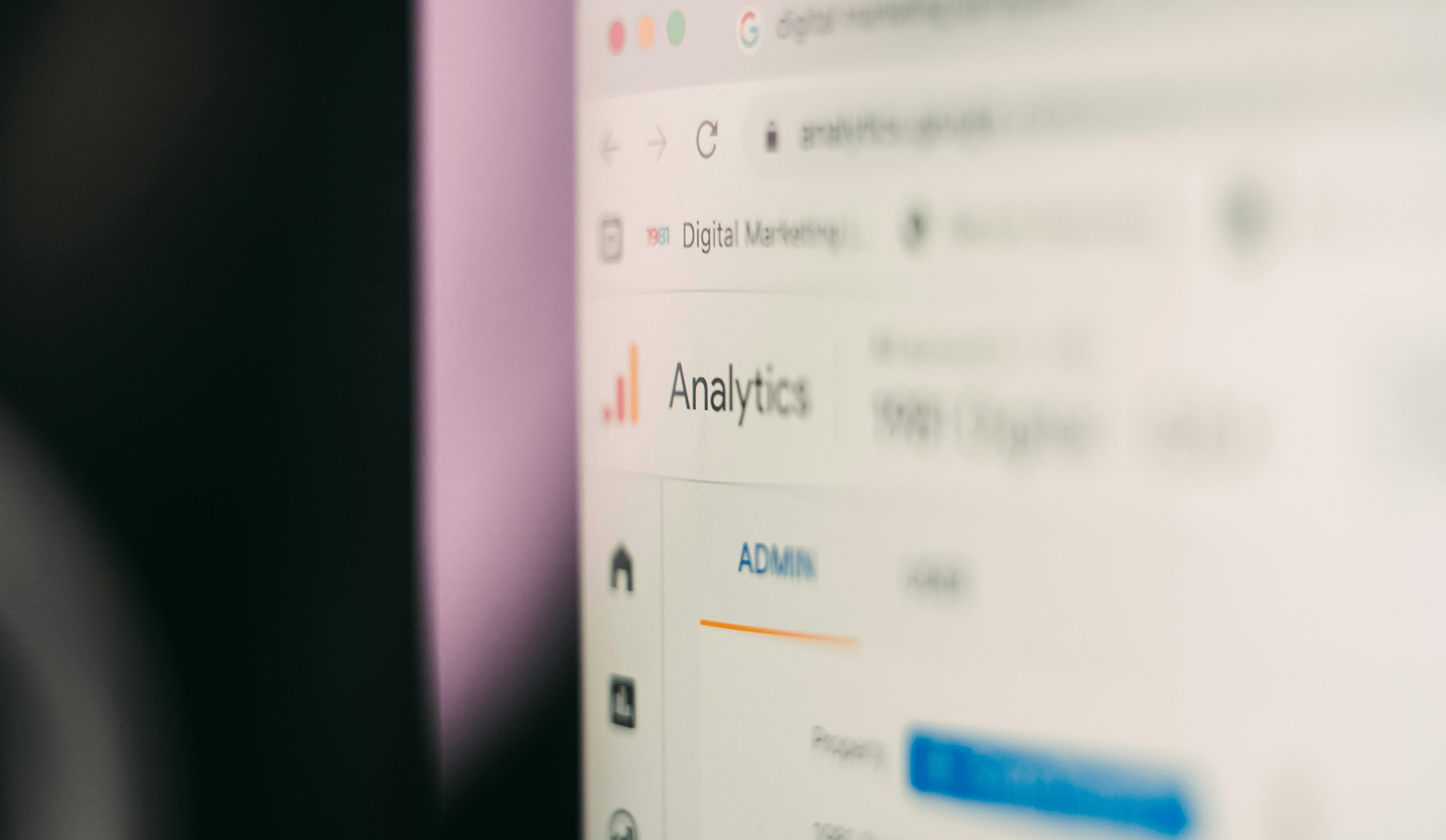 Example of a Google Analytics dashboard.